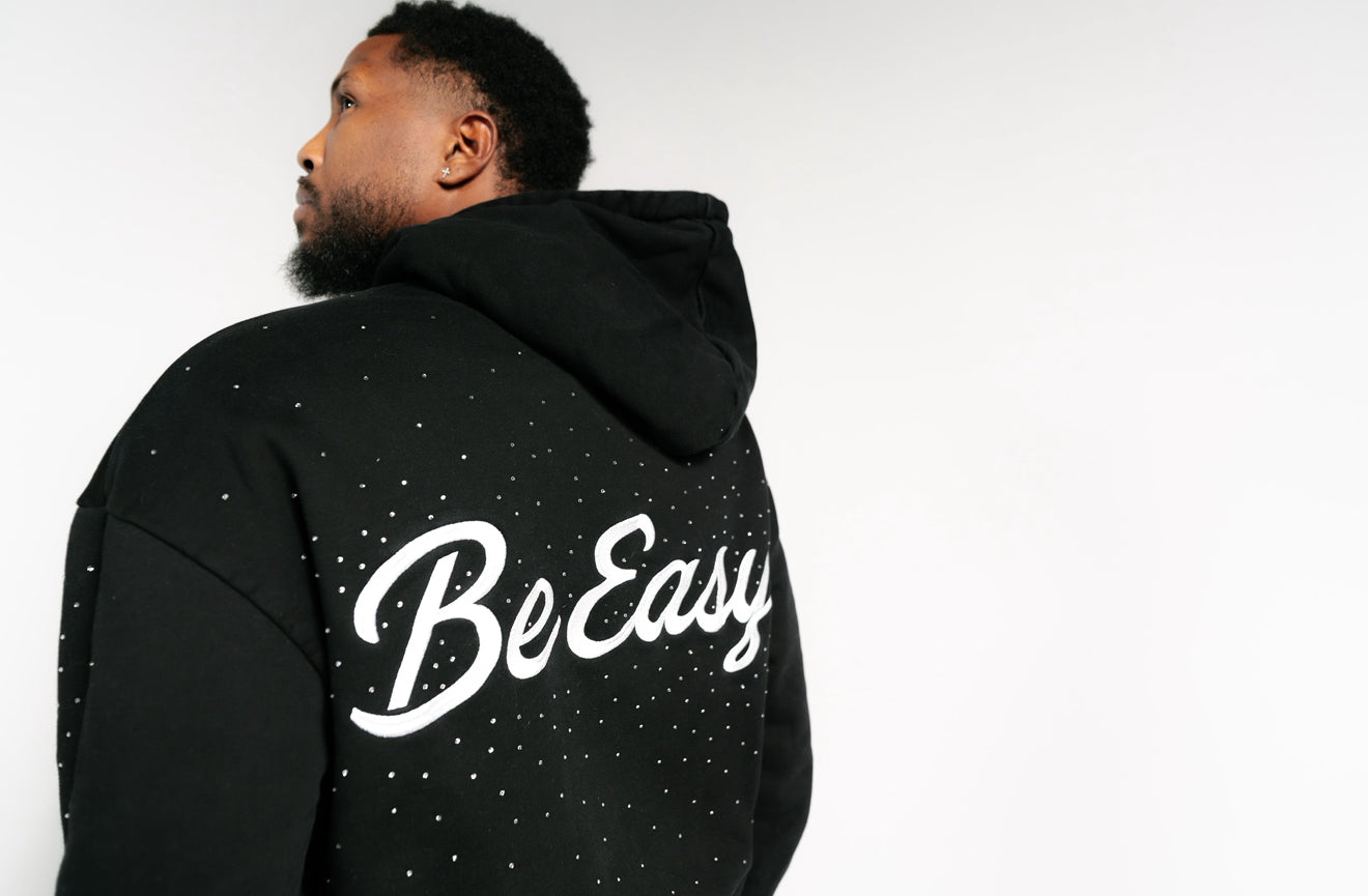 BE EASY “GALAXY” QT ZIP HOODIE
